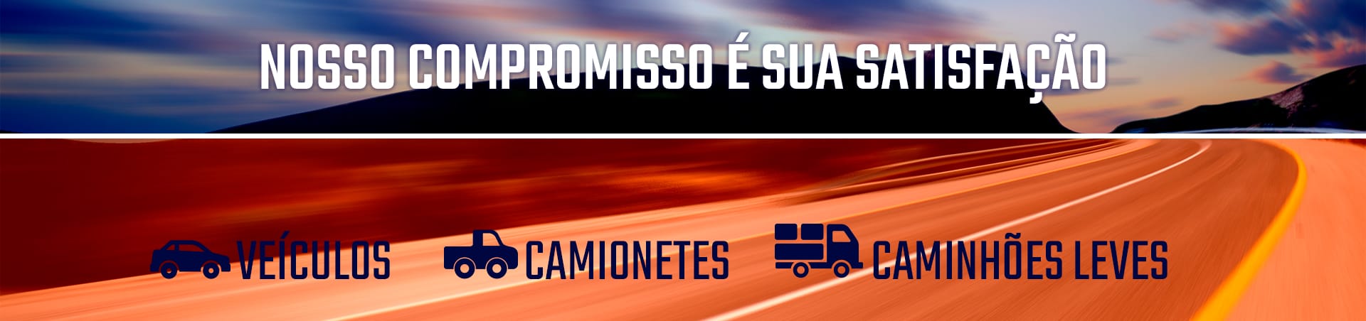 Nosso compromisso é sua satisfação